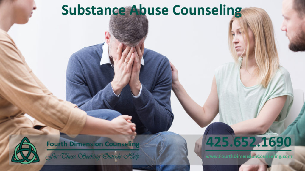 Bellevue WA therapy counseling for substance abuse and addiction people in 12 step recovery