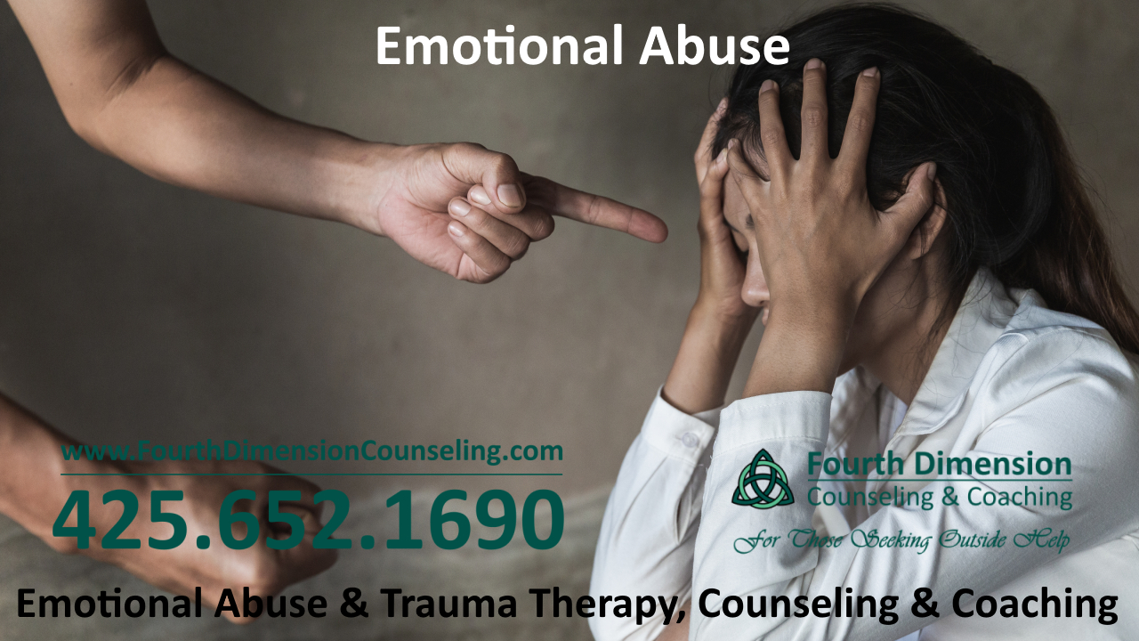 Emotional abuse childhood trauma counseling and therapy in Longview WA