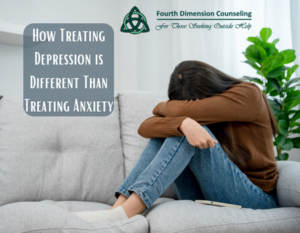 How Treating Depression is Different Than Treating Anxiety