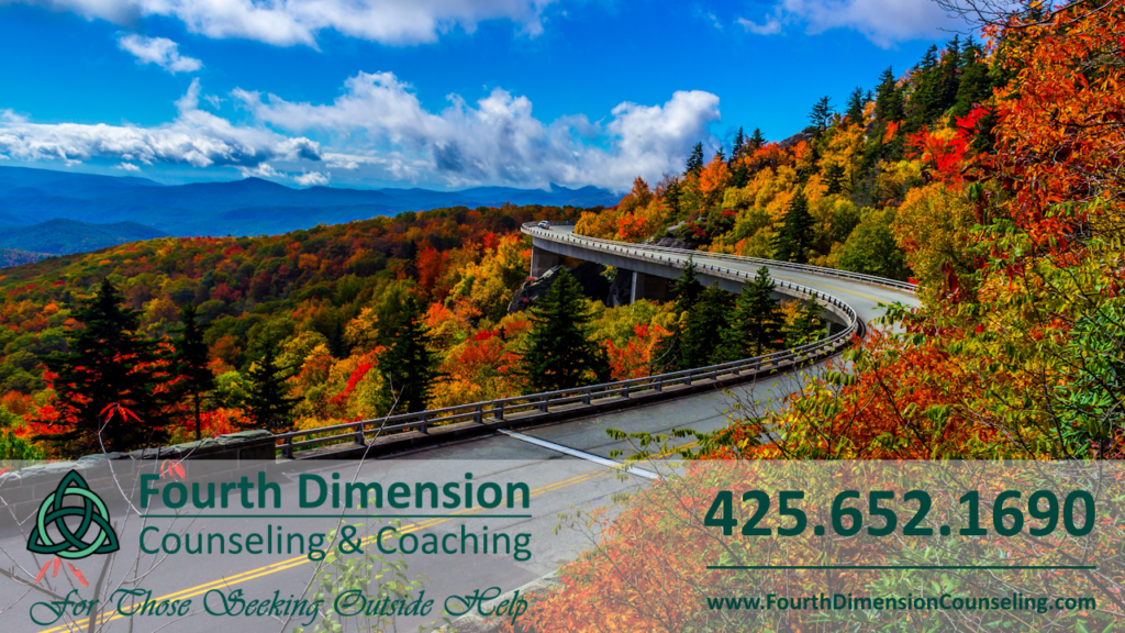 Asheville, North Carolina, Blue Ridge Mountain Parkway in Autumn