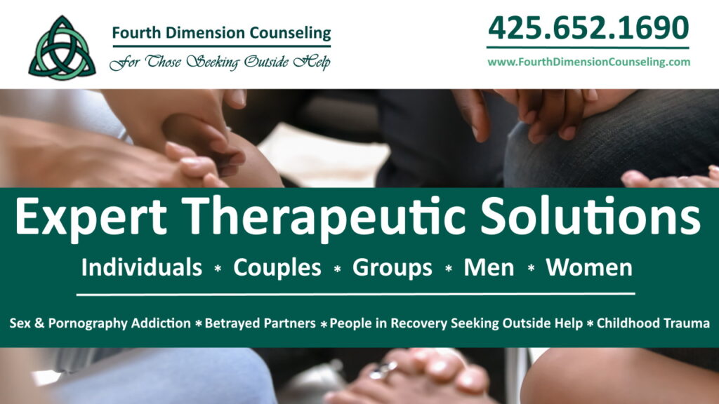 Group therapy session in Ballard, Washington for sex and pornography addiction as well as betrayed partners, childhood trauma and codependency issue