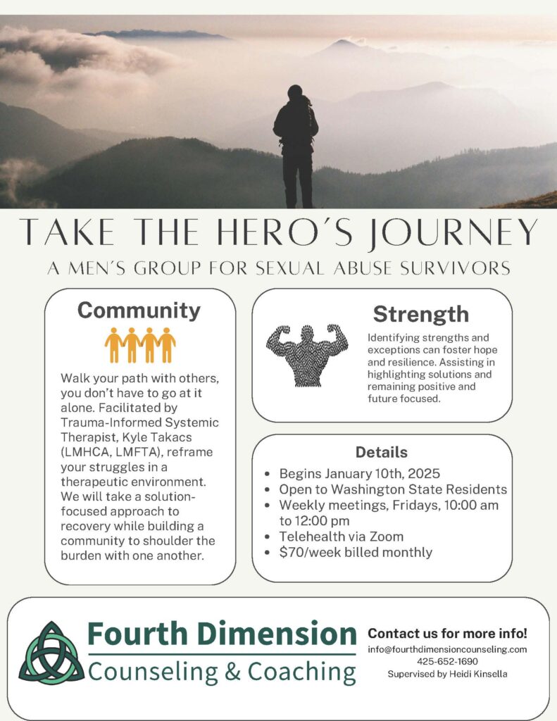 Hero's Group - Mens Support Group for Sexual Abuse Survivors