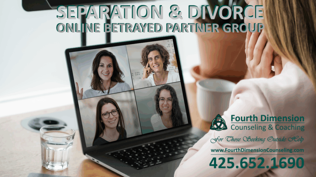 Separation and Divorce Online Betrayed Partner, Betrayal Trauma and Infidelity Counseling Support Group
